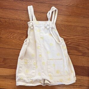 Zara baby girl short overalls, 18-24months